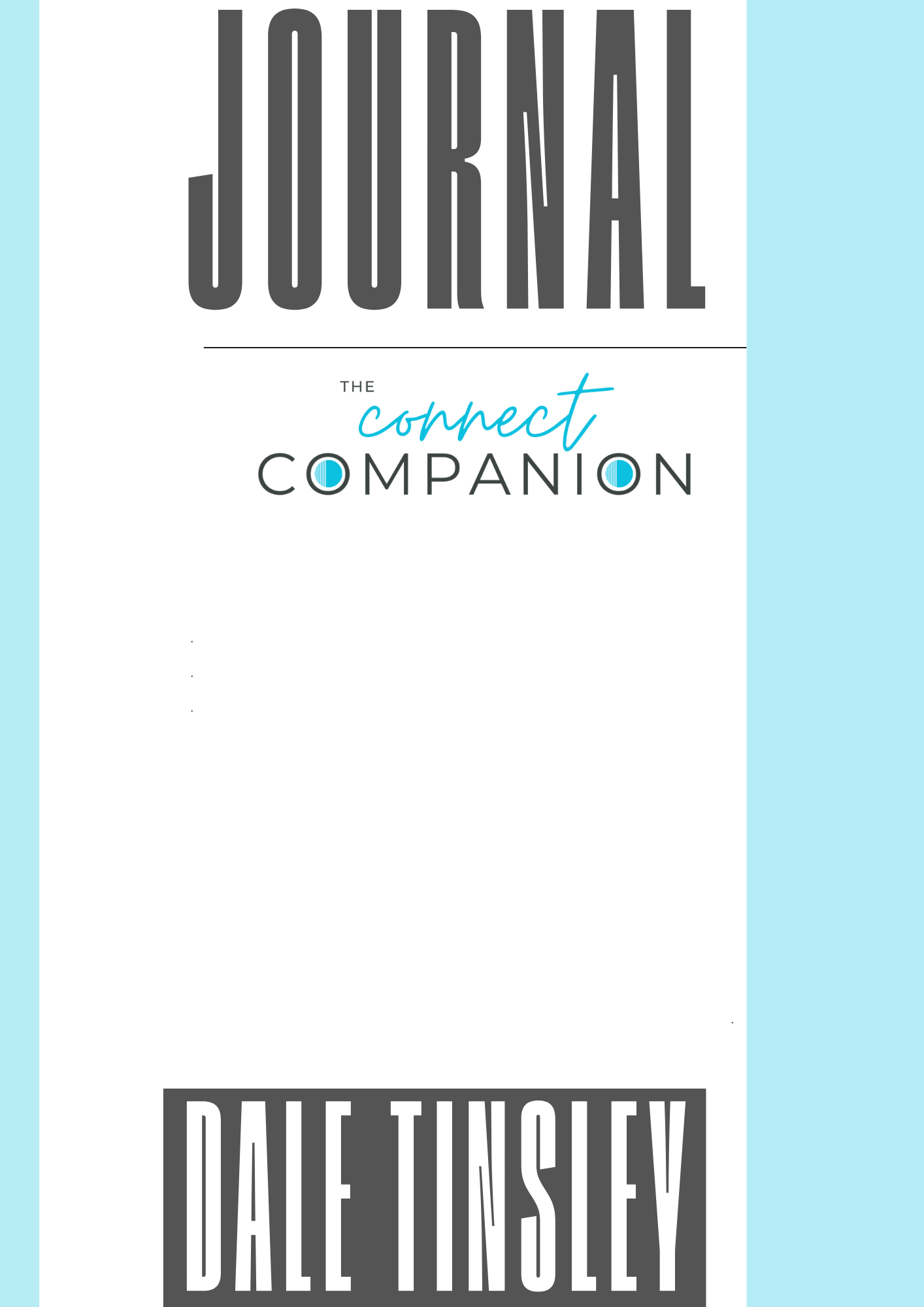 The Connect Companion Journal – The Connection Studio